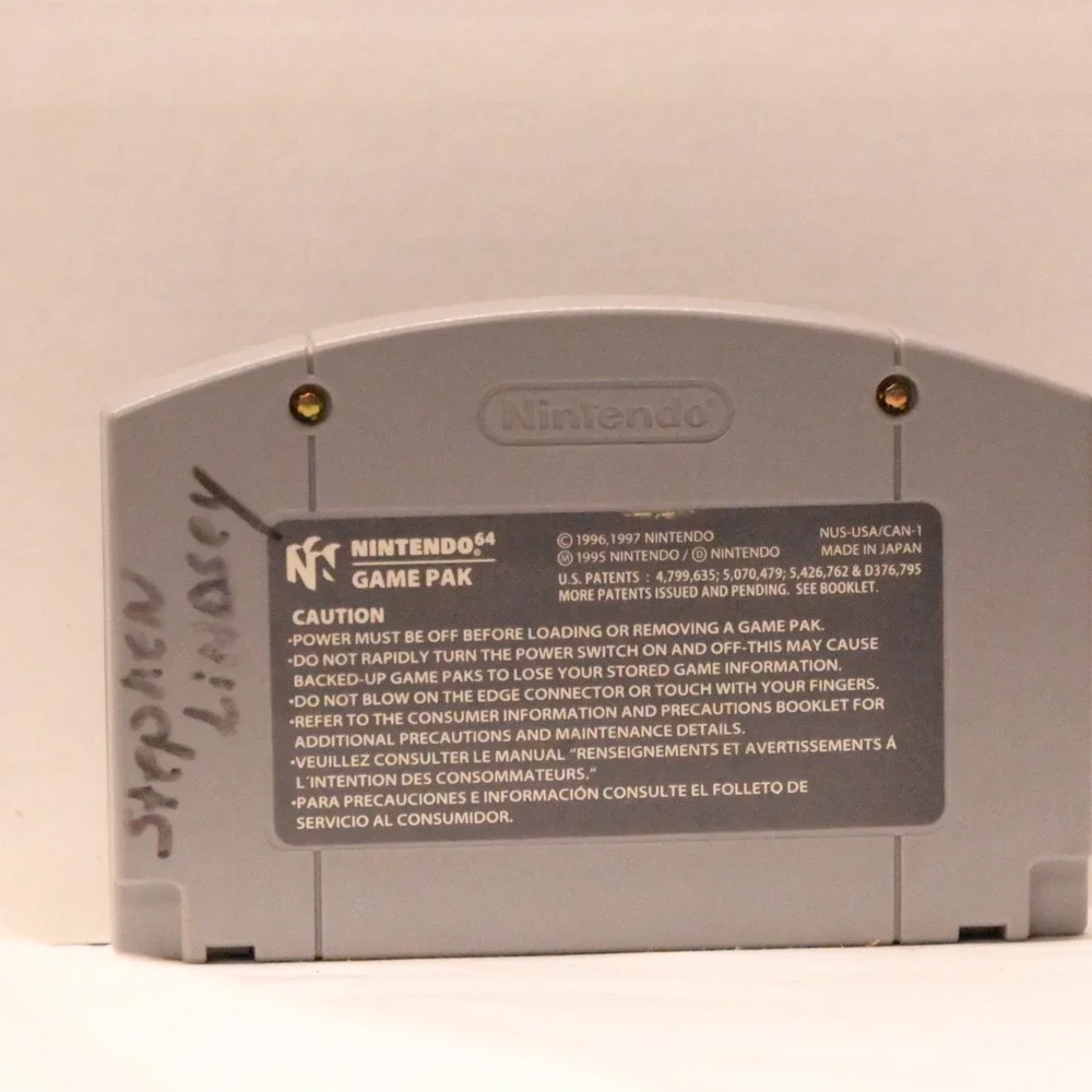 Buck Bumble Nintendo 64 N64 Authentic Original Cartridge